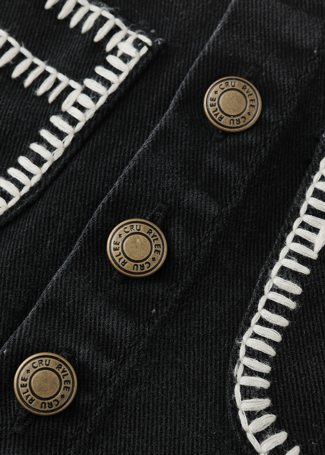 Denver Mini Skirt || Washed Black