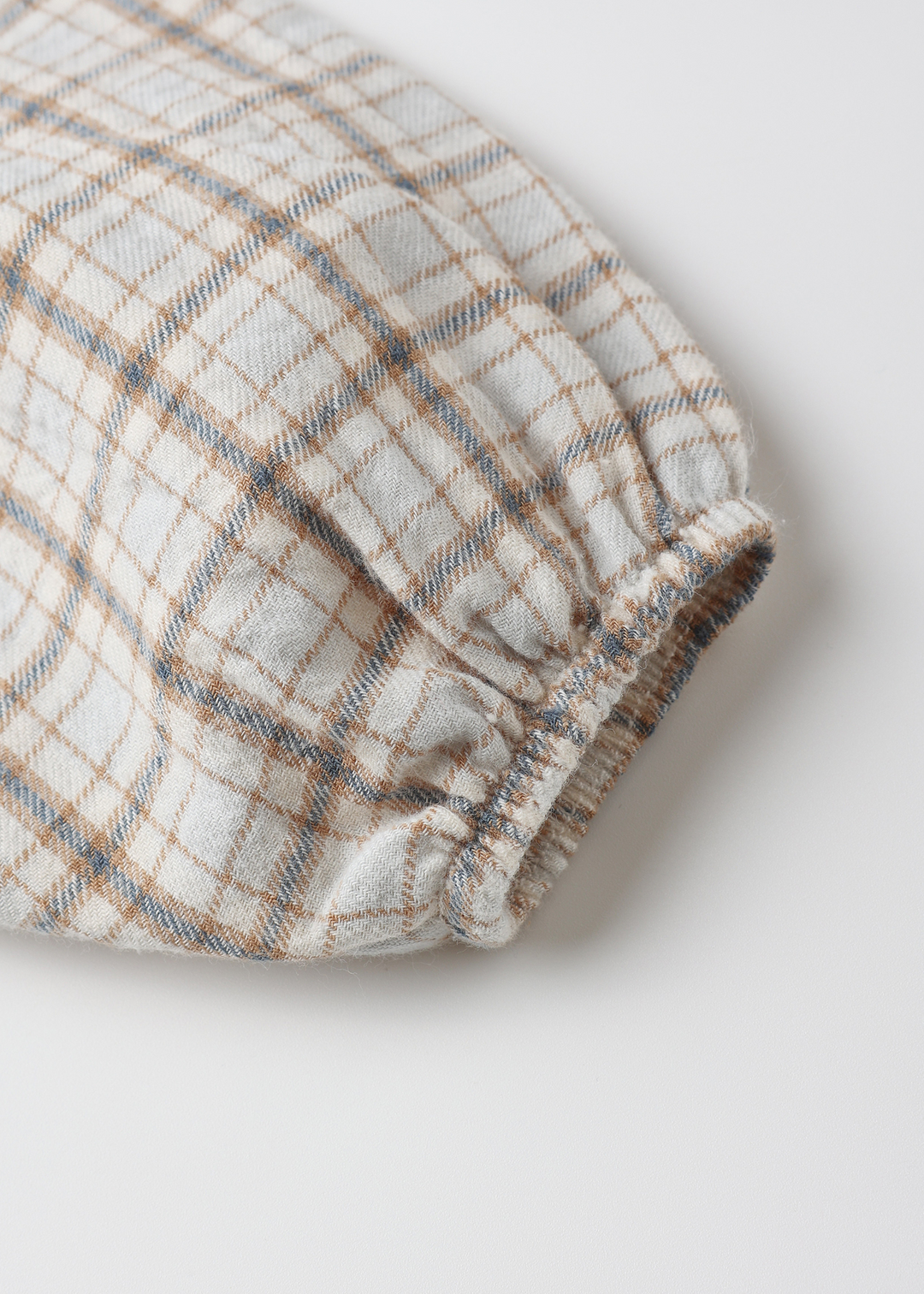 Mia Top + Bloomer Set || Blue Plaid