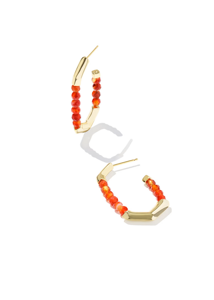 Sylvia Hoop Earrings - FINAL SALE