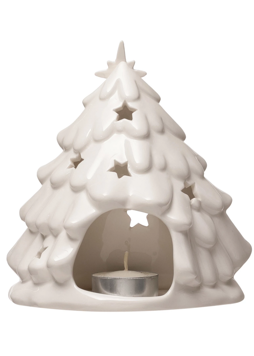Stoneware Nativity Tree