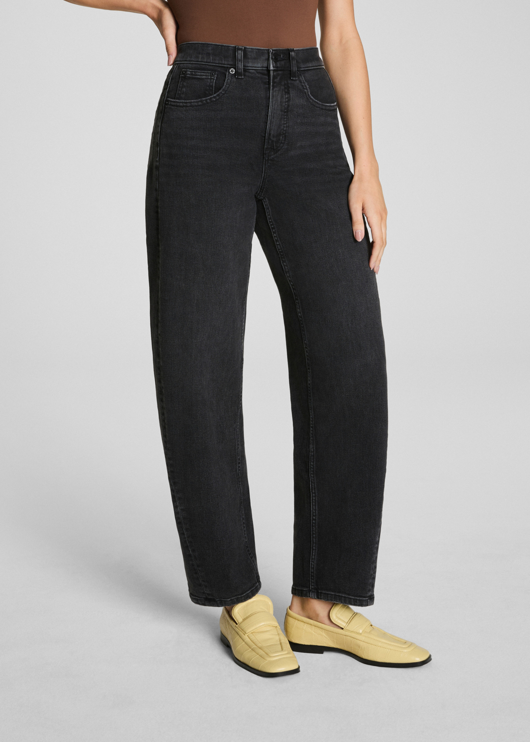 SPANXshape™ Authentic 360 Barrel Leg Jeans