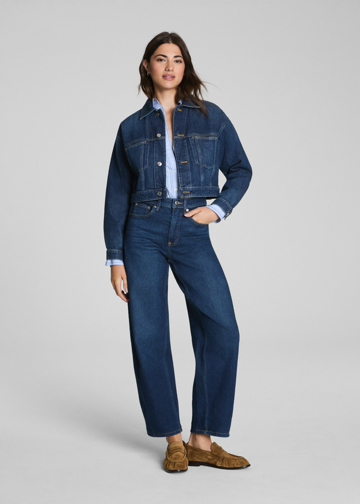 SPANXshape™ Authentic 360 Barrel Leg Jeans