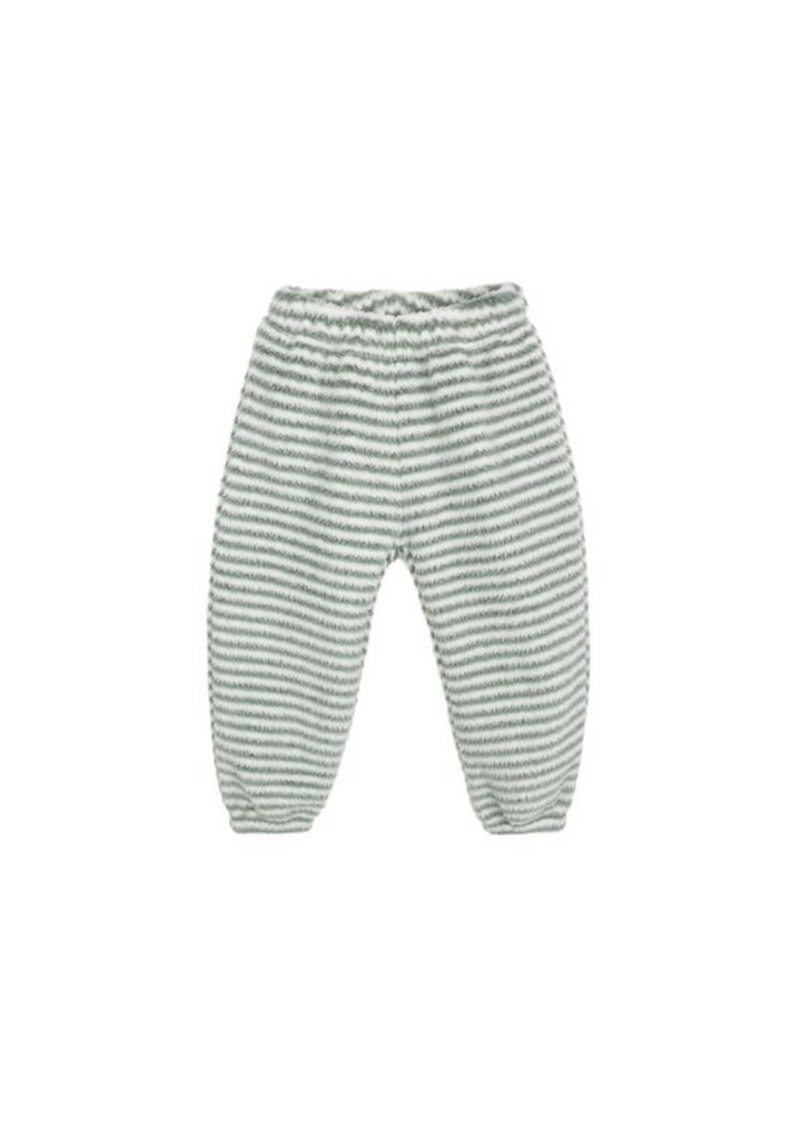 Relaxed Sweatpant || Evergreen Stripe