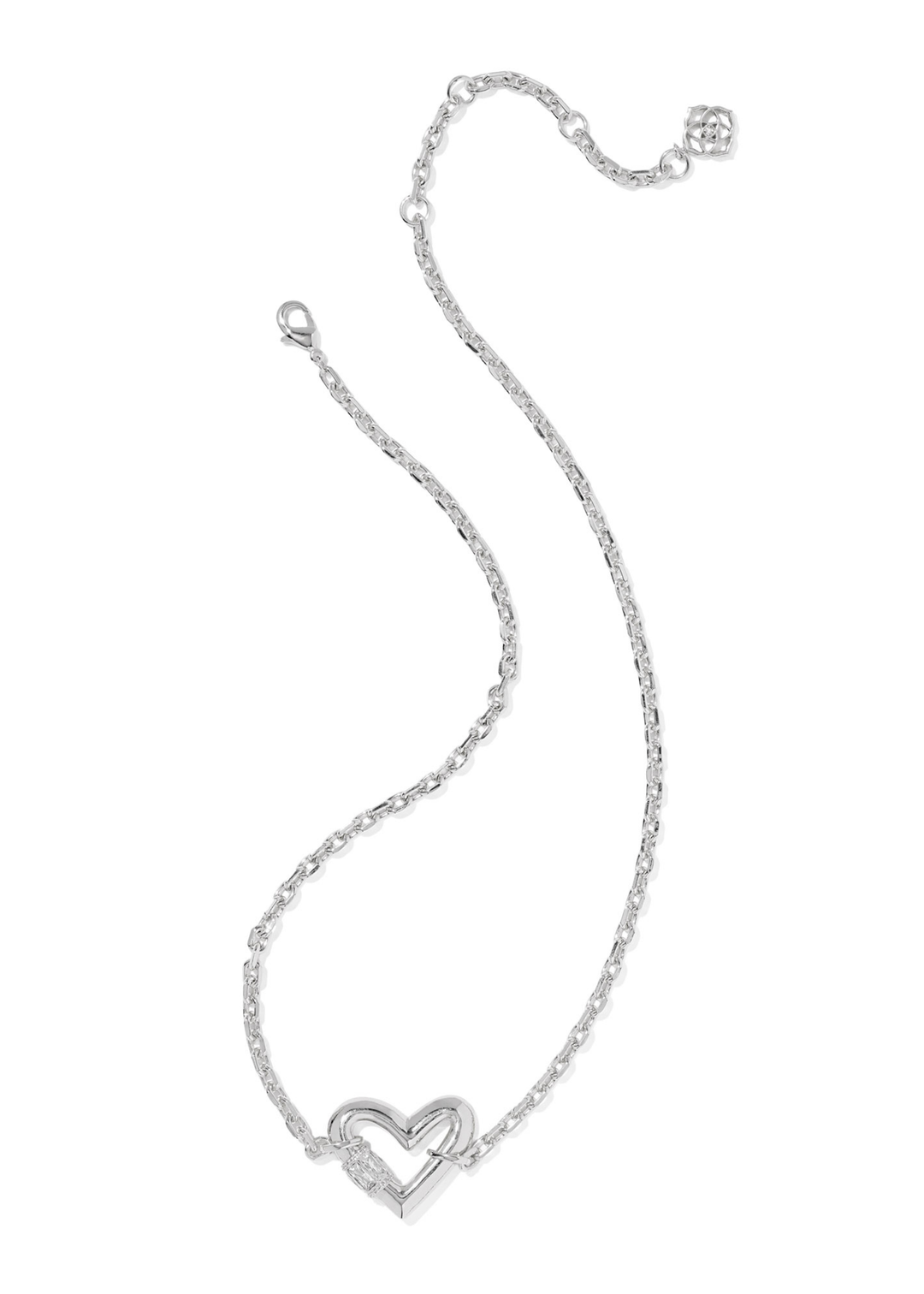 Emery Heart Short Pendant Necklace
