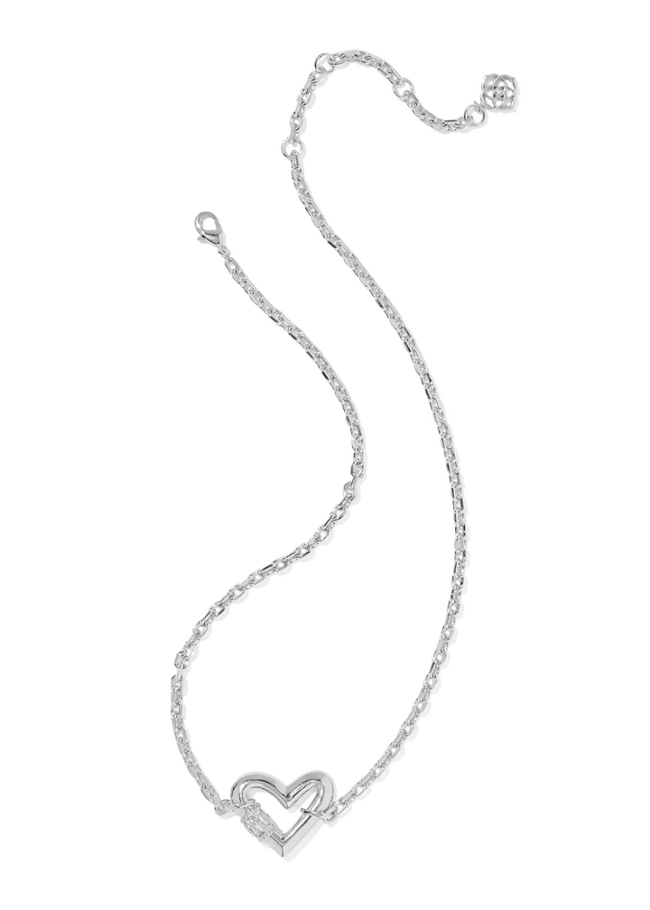 Emery Heart Short Pendant Necklace