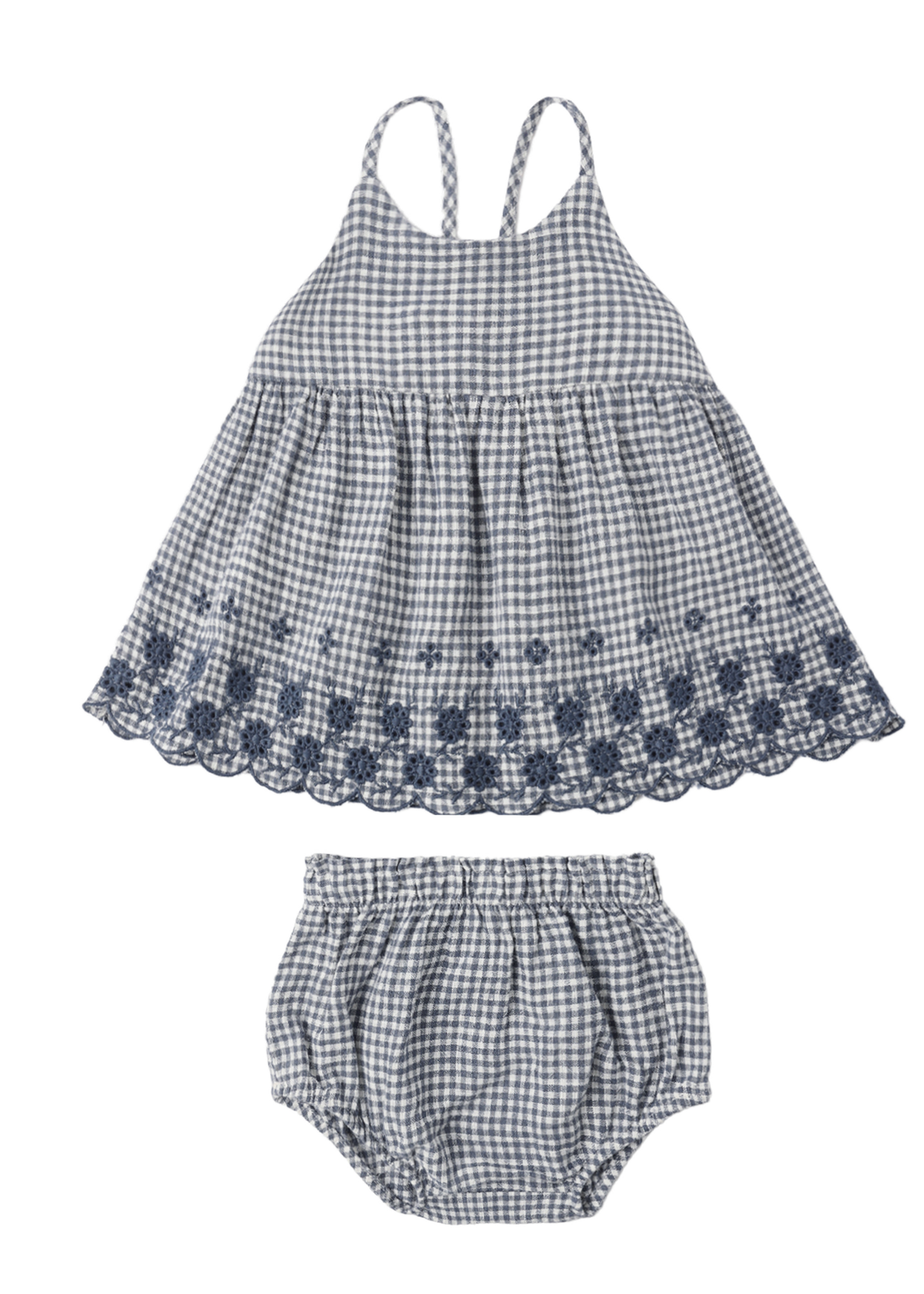 Zenni Set  || Marine Gingham - Macy Carlisle