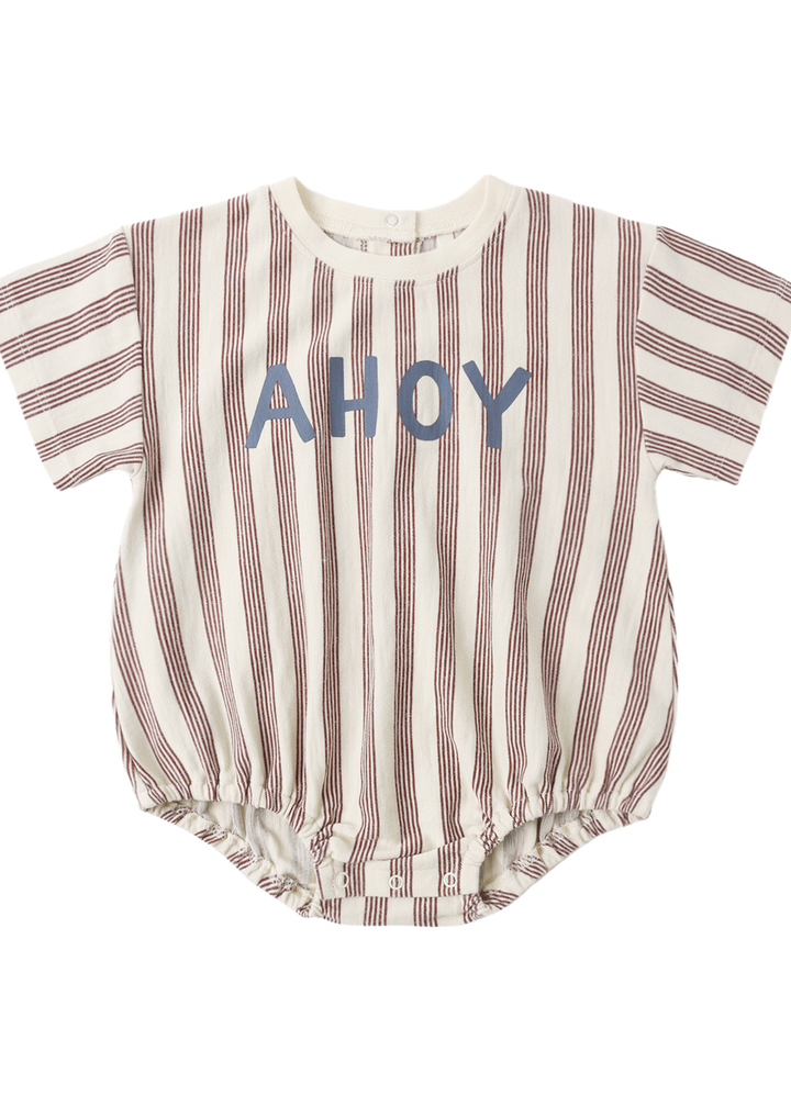 Relaxed Bubble Romper || Ahoy - Macy Carlisle