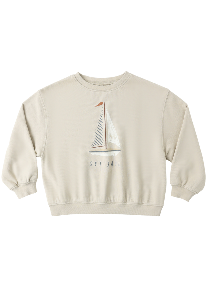 Oversized Sweatshirt || Set Sail - Macy Carlisle