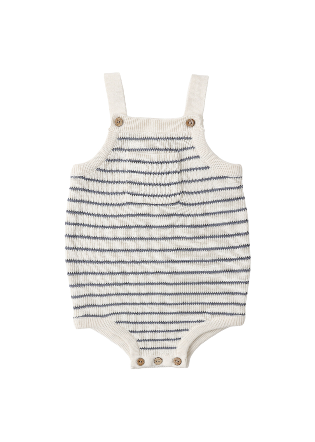 Ashton Knit Romper || Marine Stripe - Macy Carlisle