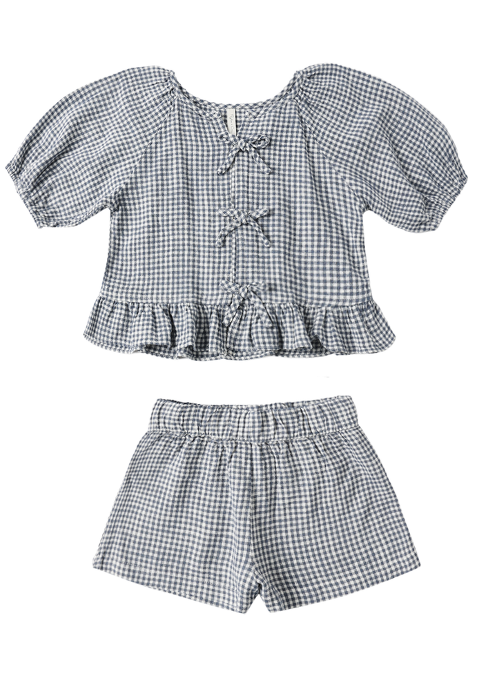 Juniper Set || Marine Gingham - Macy Carlisle