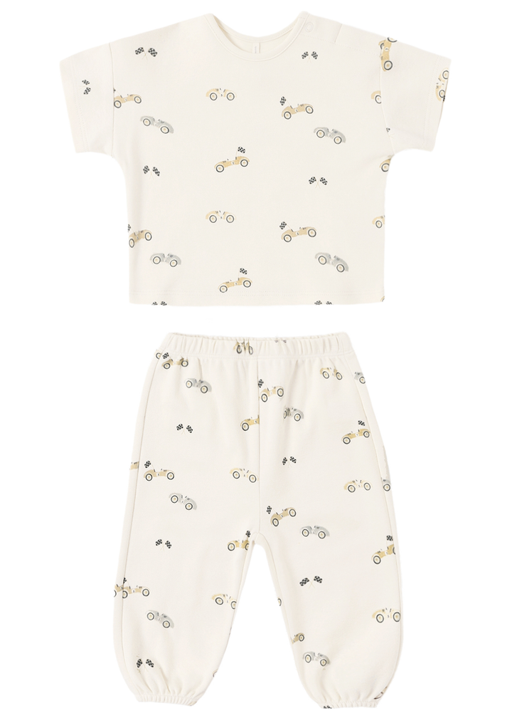 Jersey Tee + Pant Set || Race Car