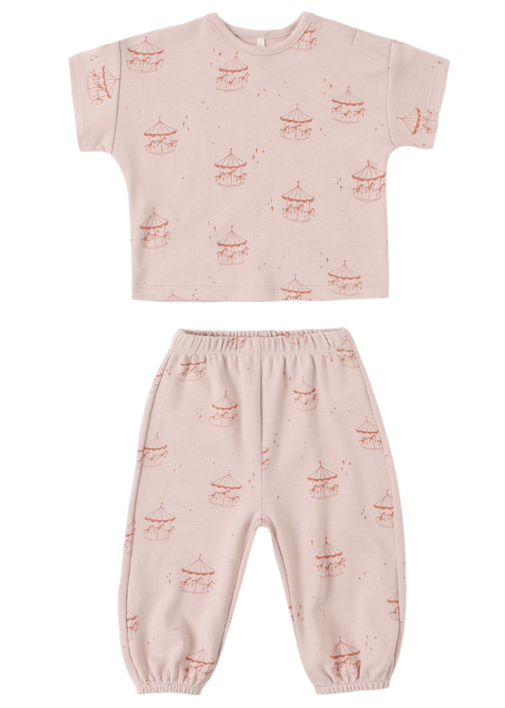 Jersey Tee + Pant Set || Carousel