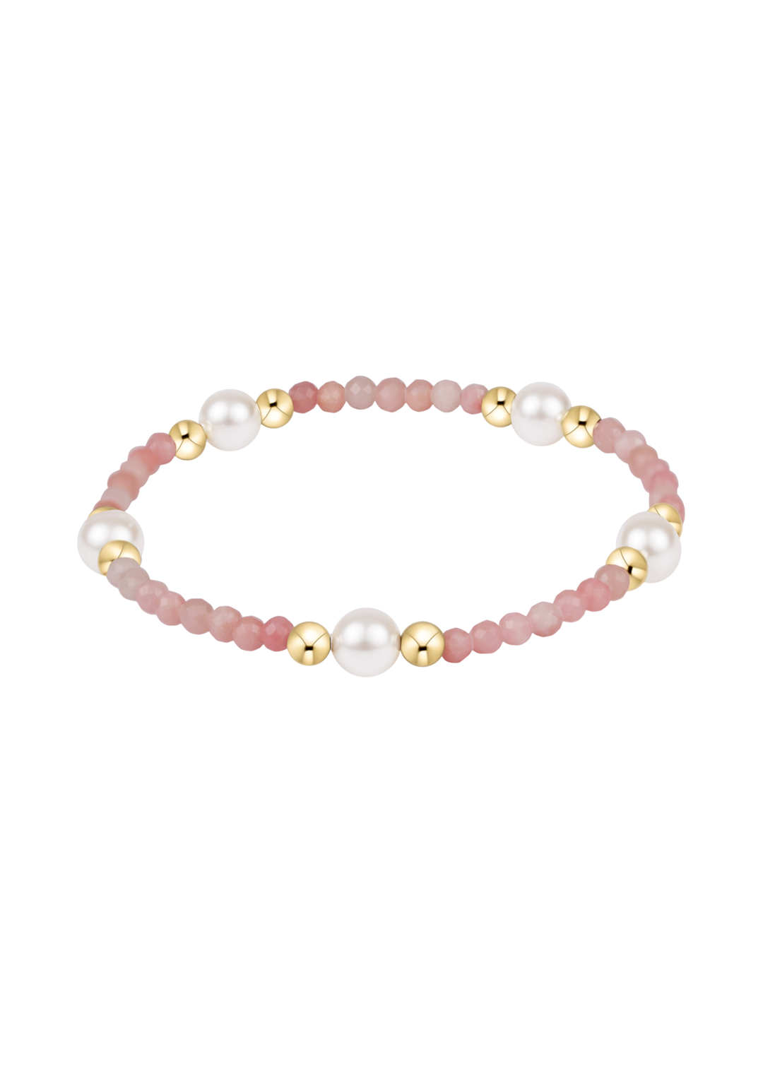 Enewton Extends - Purpose Pearl 6mm Gem Bracelet - Pink Opal