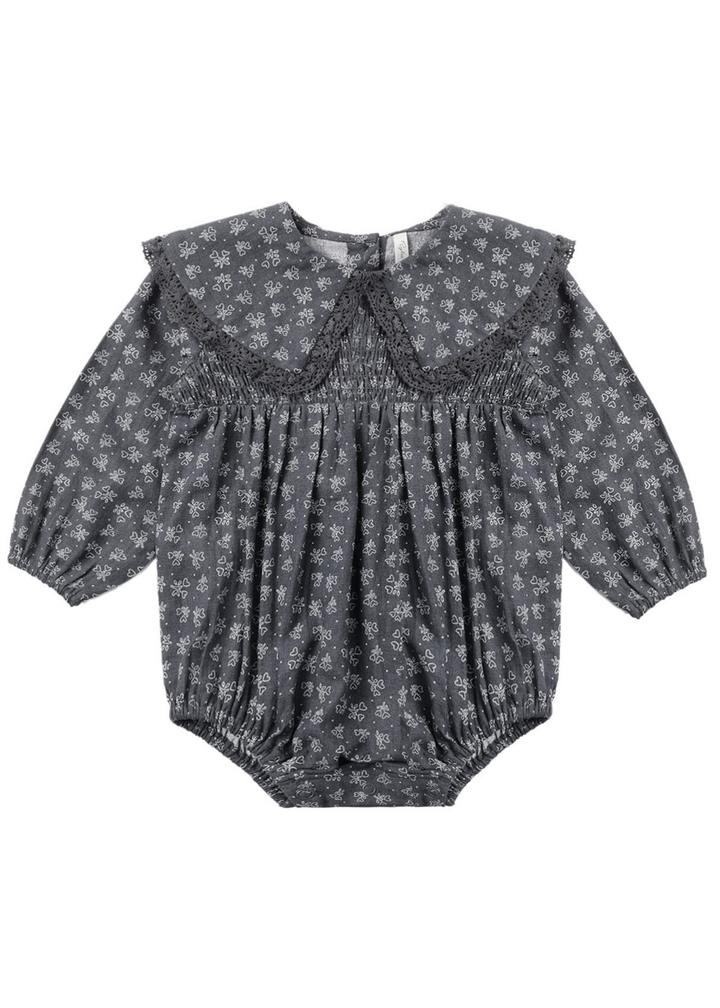 Fern Romper || Heart Ditsy