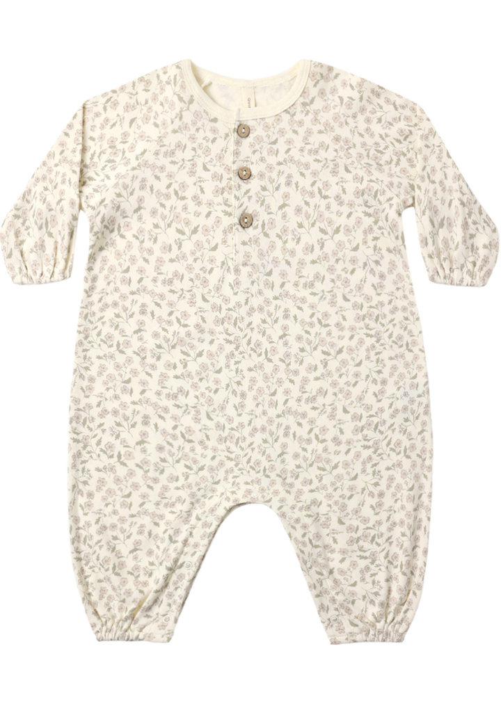 Henley Bubble Jumpsuit || Floret