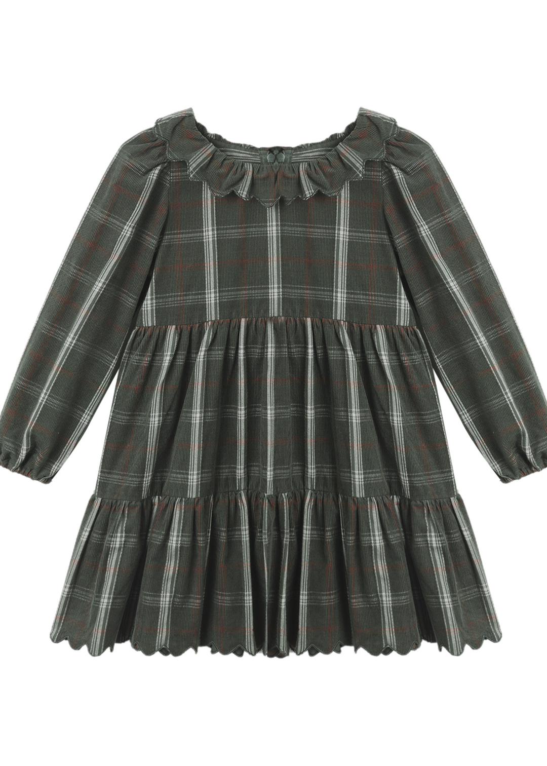 Fran Dress || Holiday Plaid