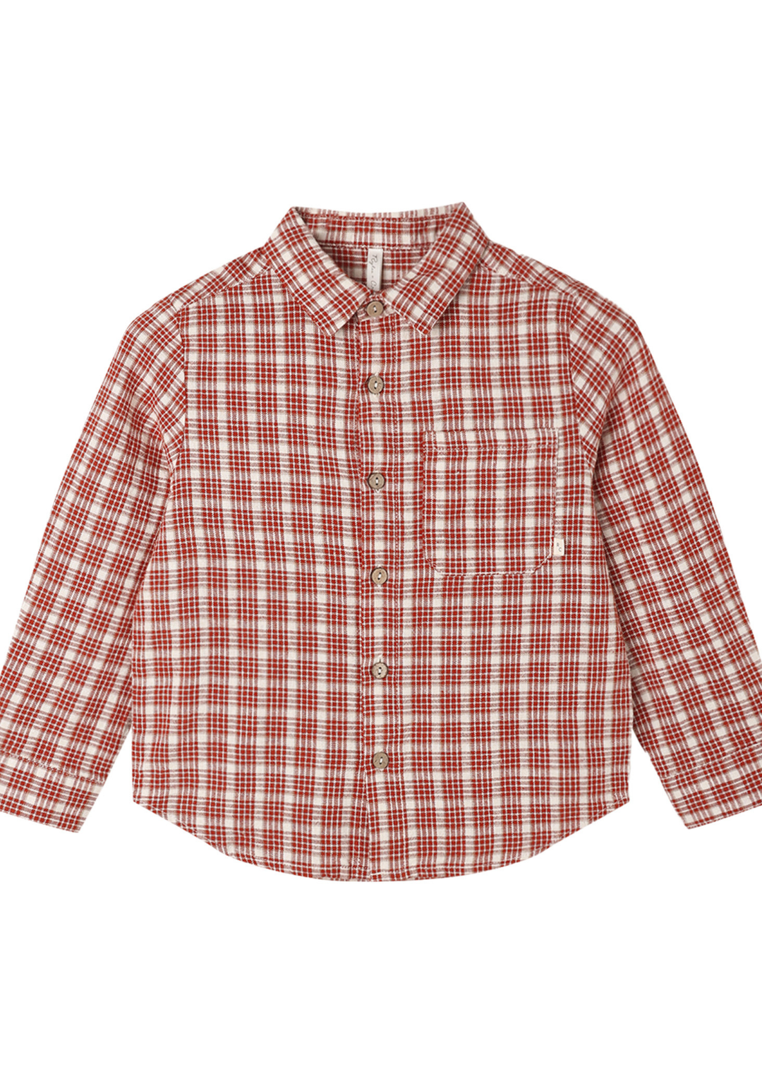 Collared Long Sleeve Shirt || Vintage Plaid