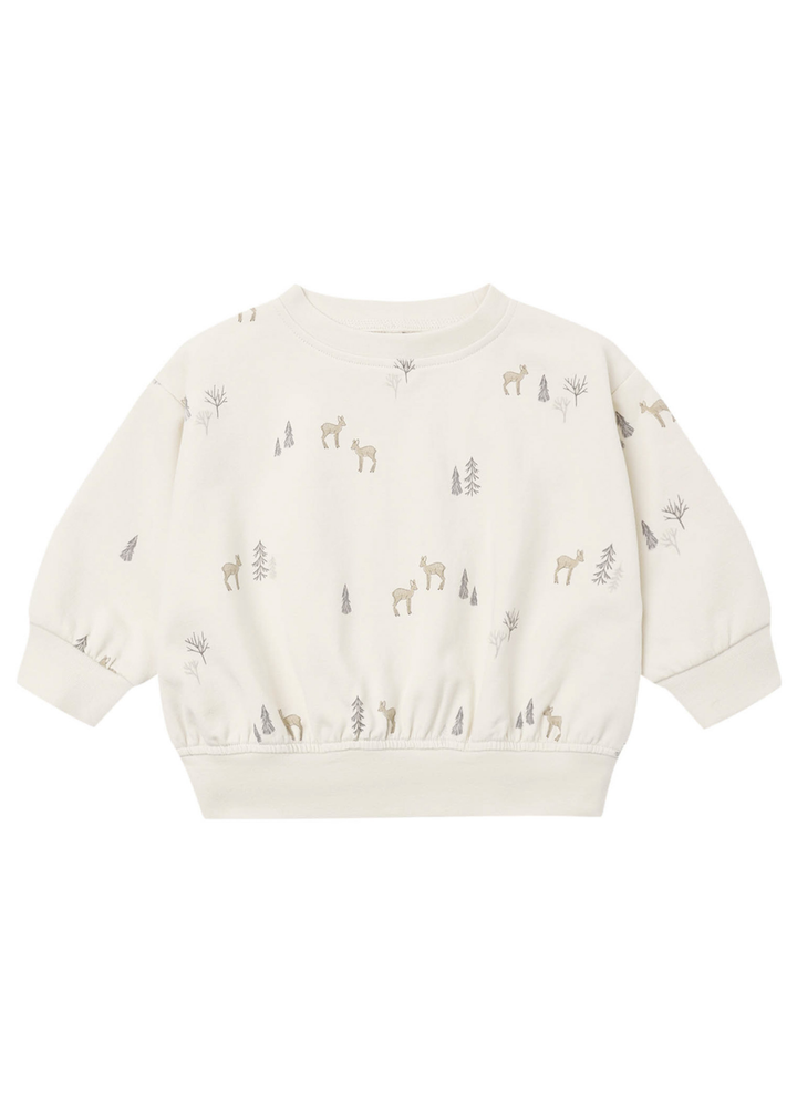 Relaxed Sweatshirt || Deer