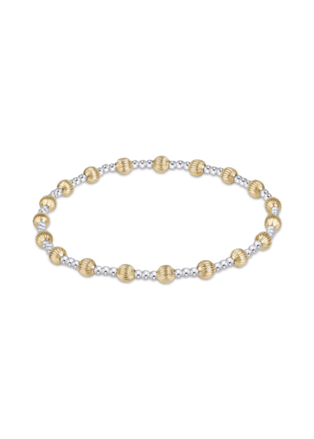 Dignity Sincerity Mixed Metal 4mm Bracelet
