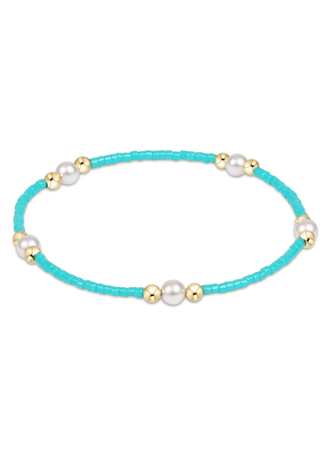 Hope Purpose Pearl Bracelet - Turquoise
