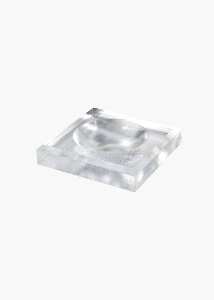 Acrylic Block Dish