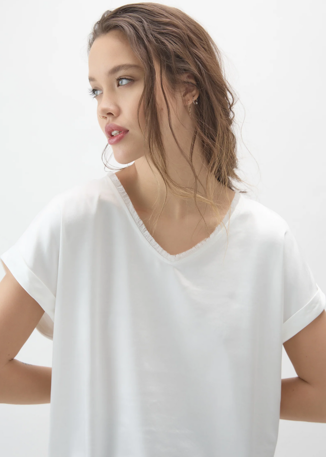 Romane Satin Tee