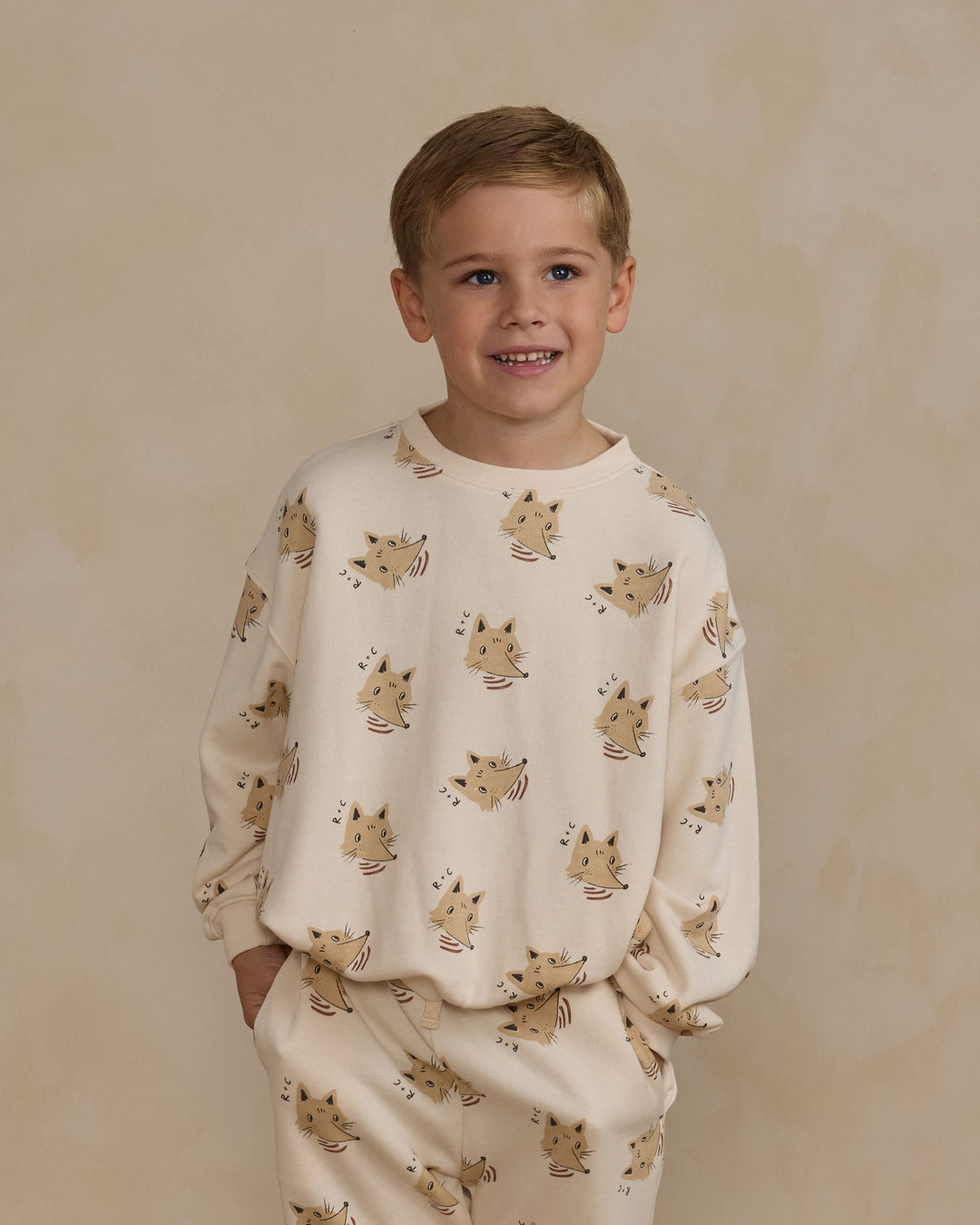 Relaxed Sweatshirt || Coyote-FINAL SALE