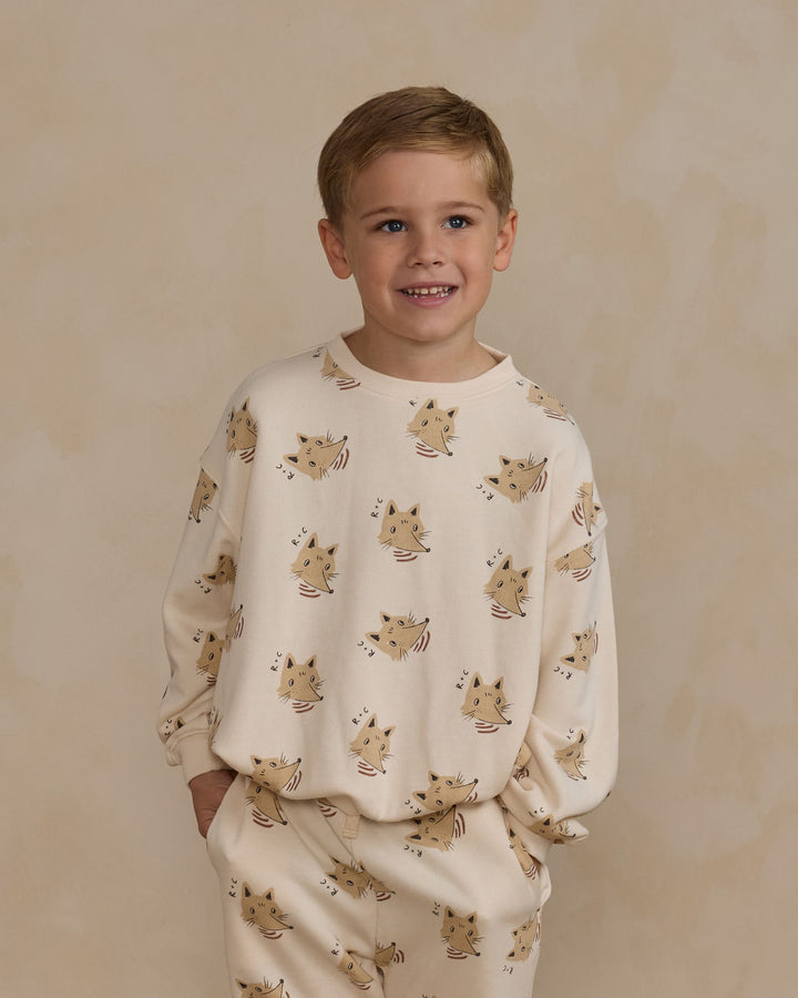 Relaxed Sweatshirt || Coyote-FINAL SALE