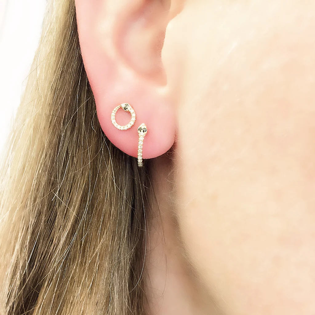 Ouroboros Post Earring