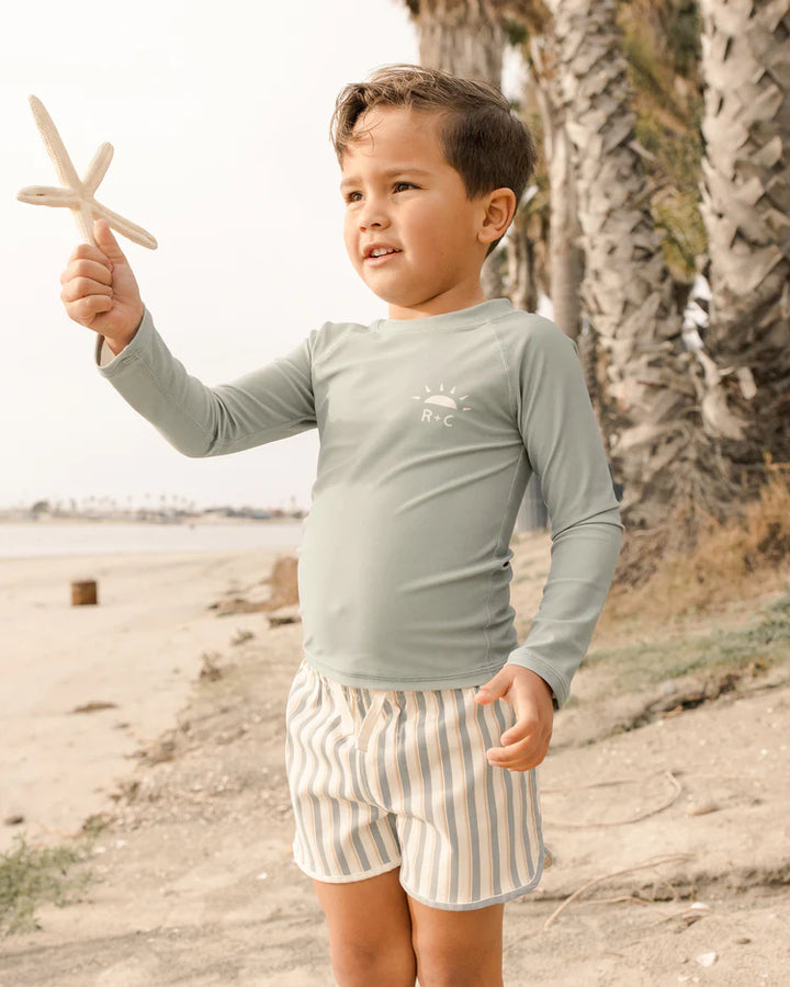 Rash Guard || Aqua - FINAL SALE