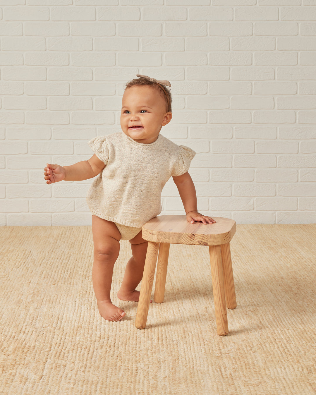 penny knit set || ivory - FINAL SALE