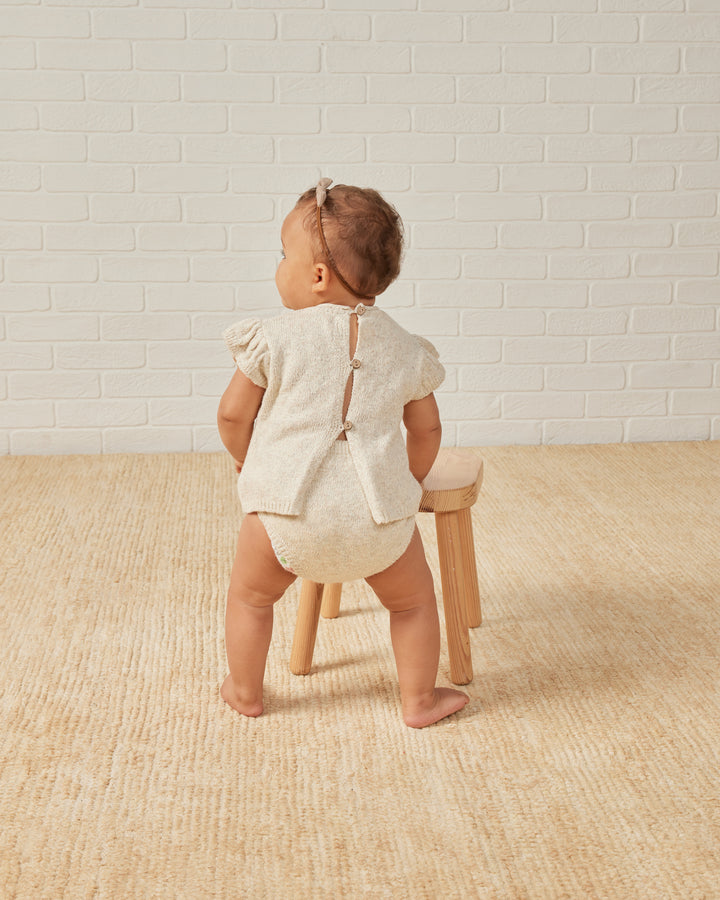 penny knit set || ivory - FINAL SALE