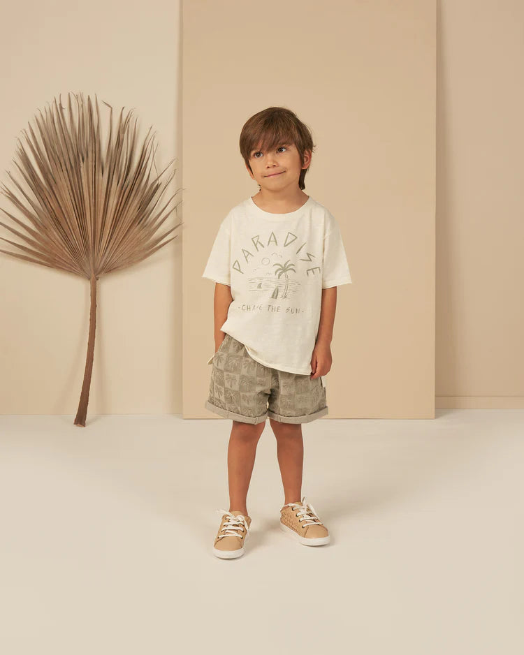 Relaxed Short || Palm Check - FINAL SALE