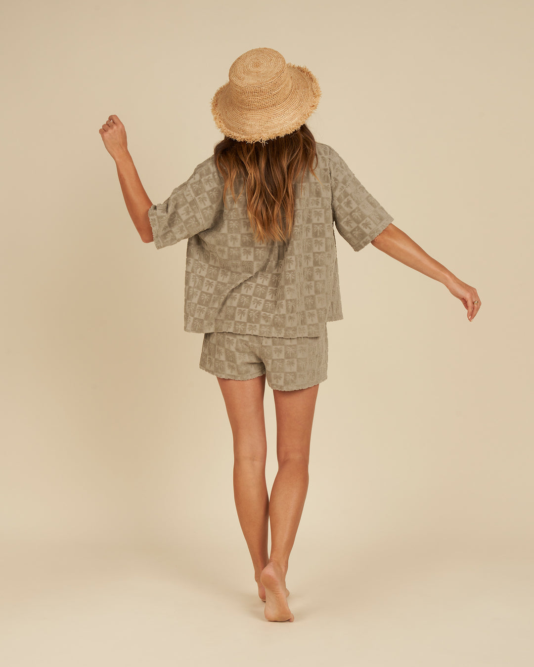 Terry Cover-Up Set | Palm Check