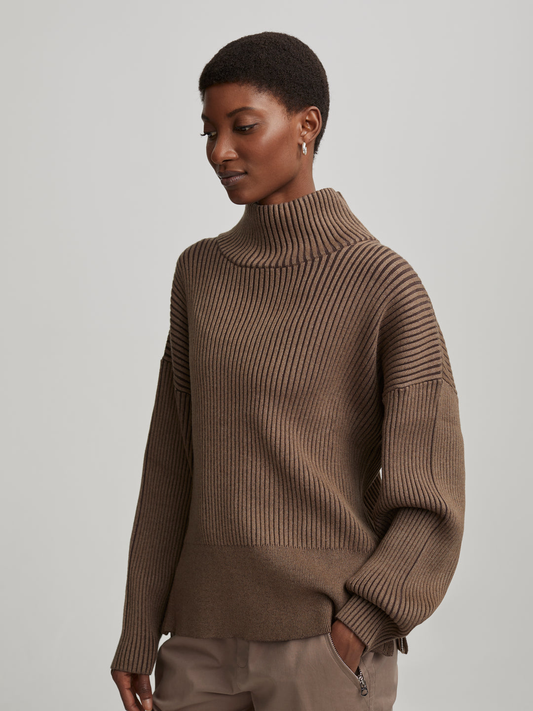 Mayfair Mock Neck Knit
