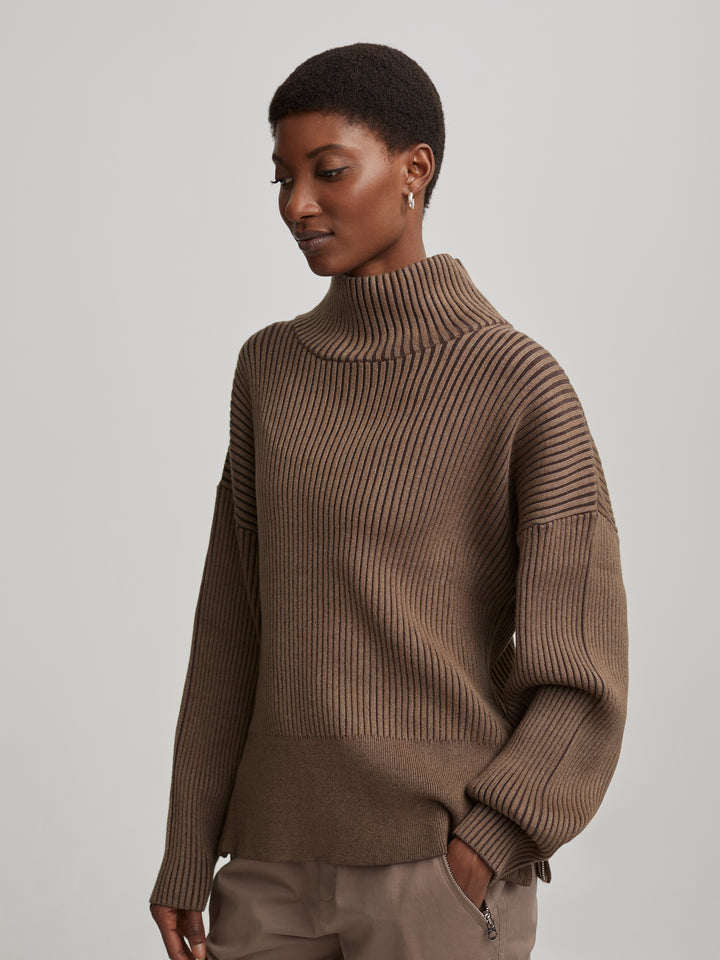 Mayfair Mock Neck Knit