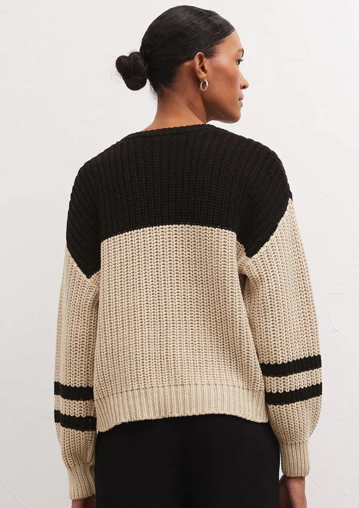 Lyndon Color Block Sweater