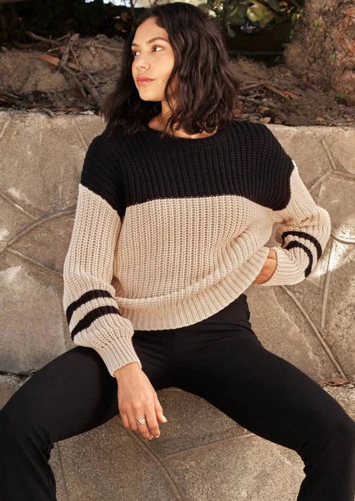 Lyndon Color Block Sweater