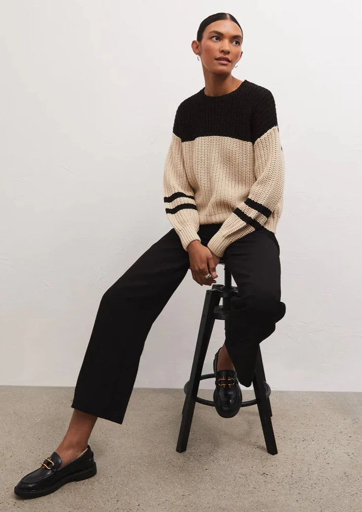 Lyndon Color Block Sweater