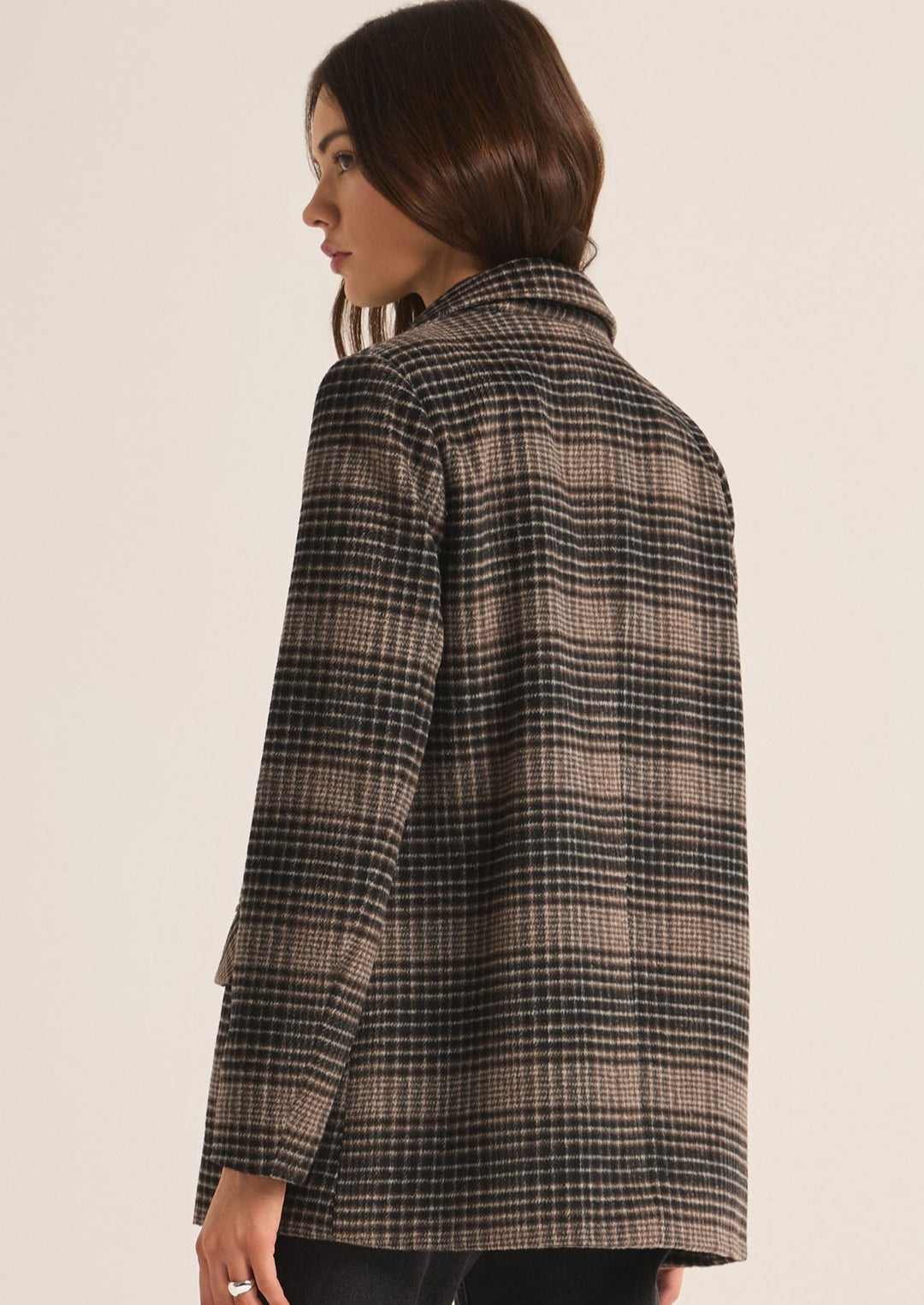 Kingston Relaxed Plaid Blazer - FINAL SALE