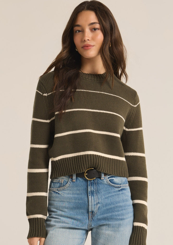 Milan Stripe Sweater-FINAL SALE