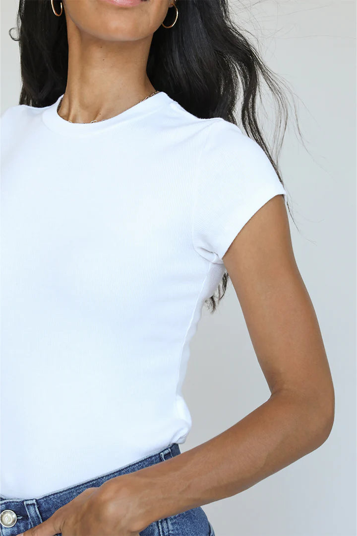 Jude Ribbed Baby Tee