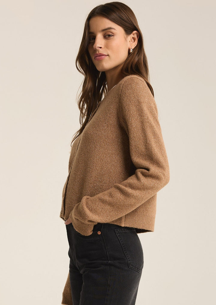 Outlook Metallic Cardigan-FINAL SALE