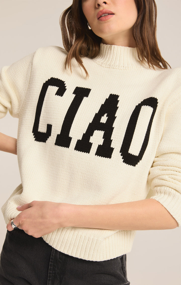 Ciao Intarsia Sweater-FINAL SALE