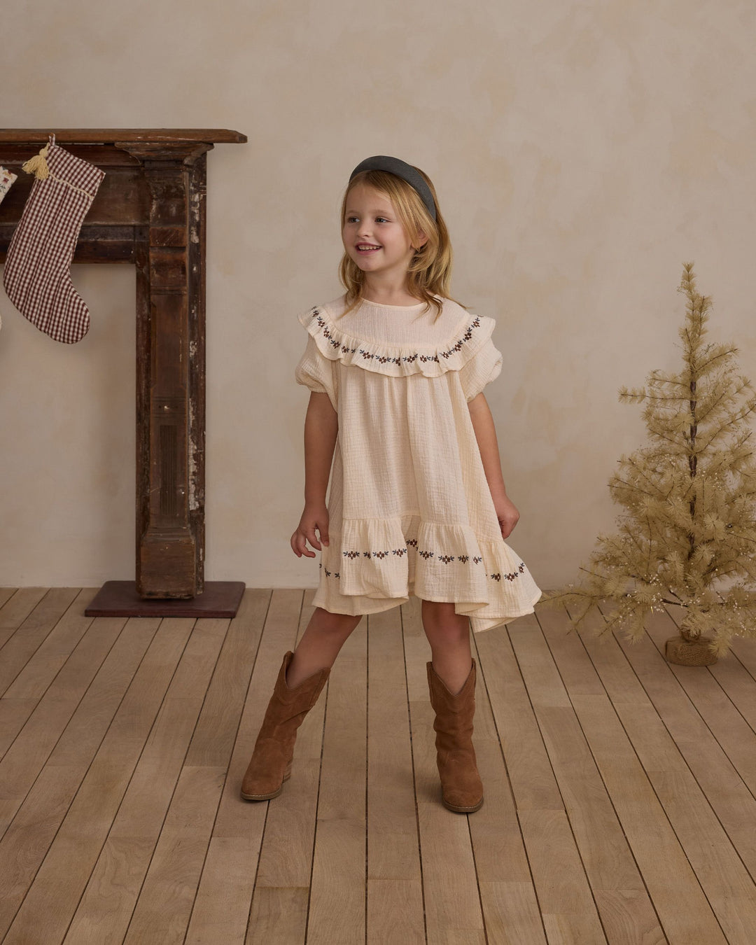 Cordelia Dress || Natural-FINAL SALE