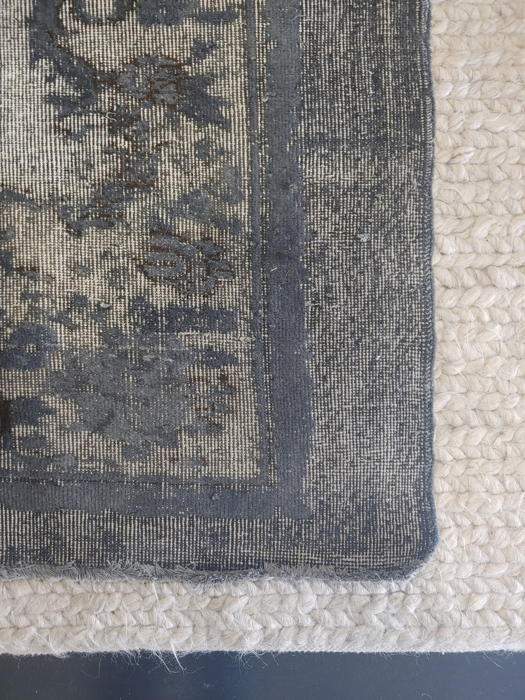 Overdyed Vintage Rug - 10.1' X 6.4' - Macy Carlisle