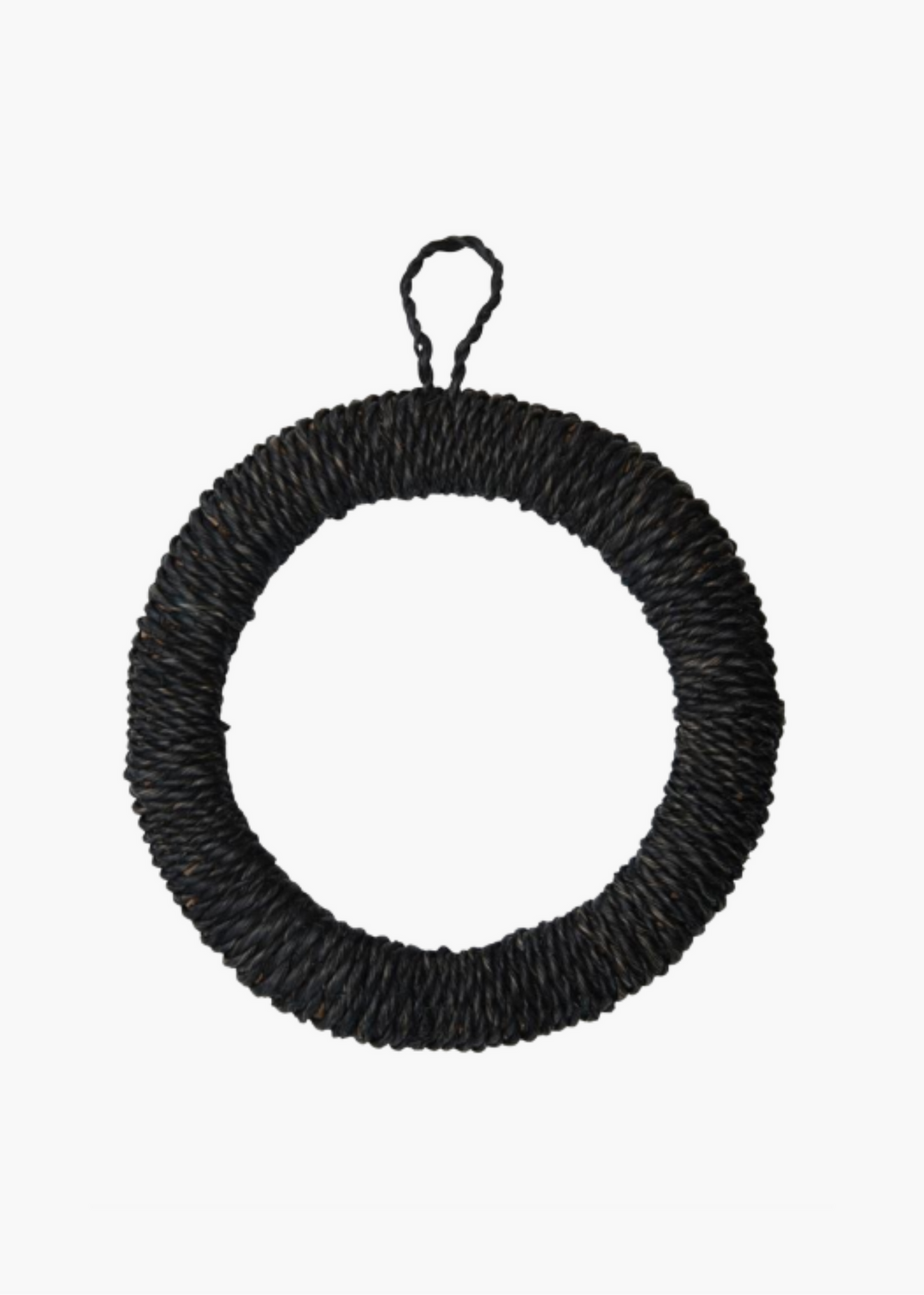 Abaca Rope Trivet - Black