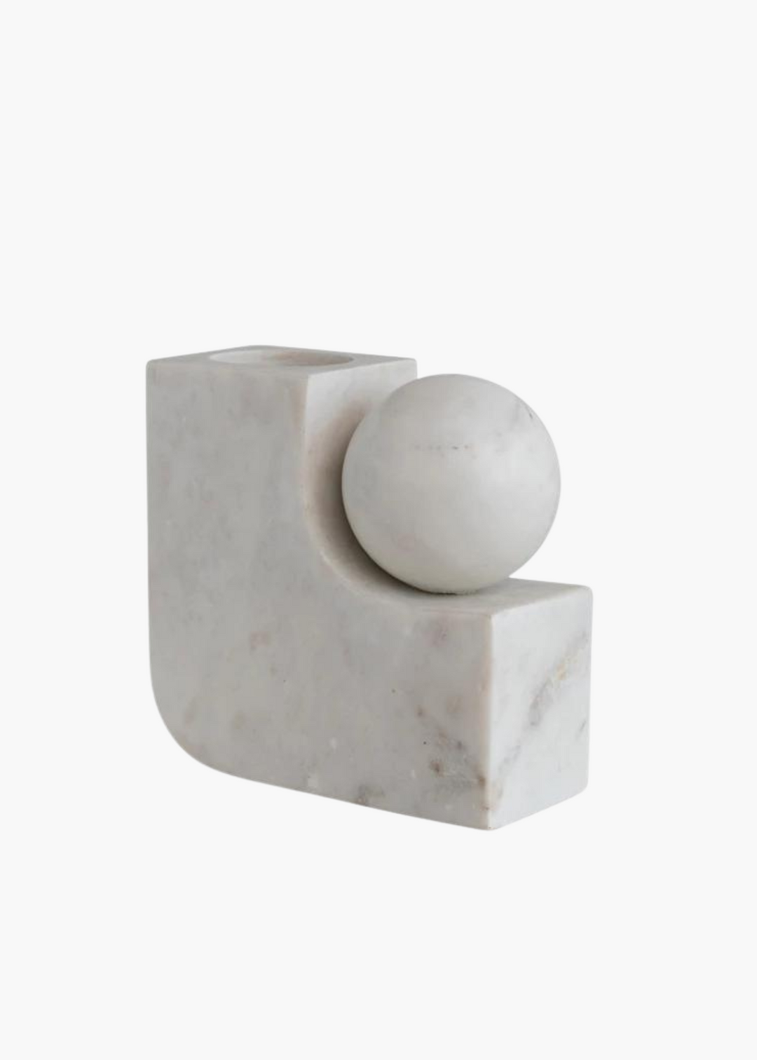 Sculptural Marble Vase Object