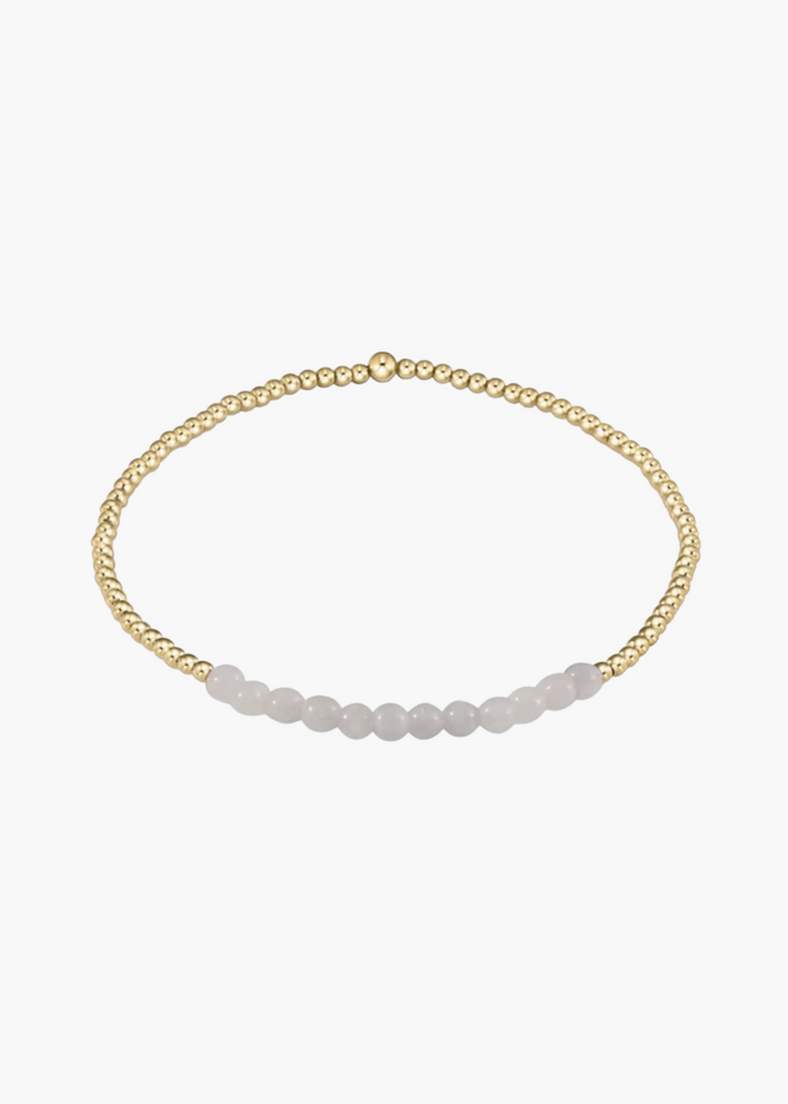 Gold Bliss 2mm Bead Bracelet