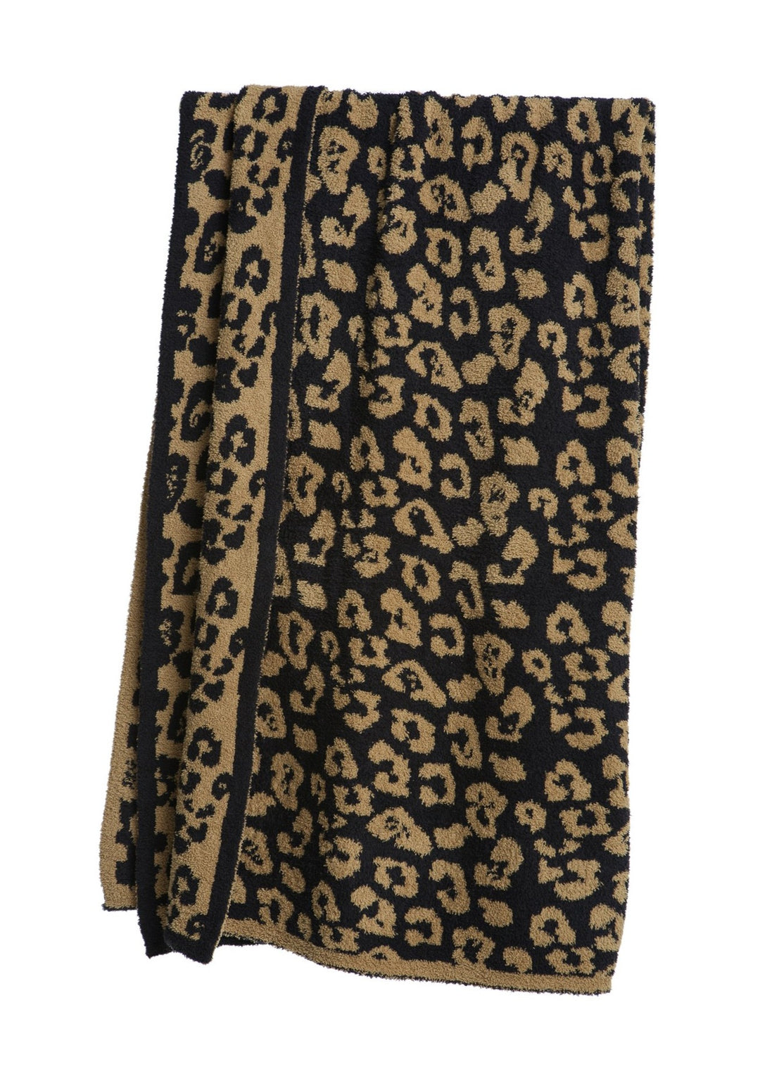 CozyChic® Barefoot in the Wild® Throw - Camel / Black - FINAL SALE